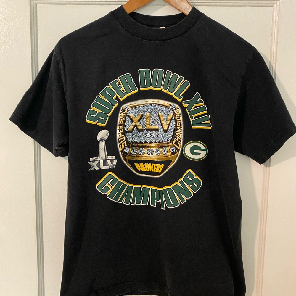 Green Bay Packers Super Bowl XLV Champions Men’s Medium T-shirt